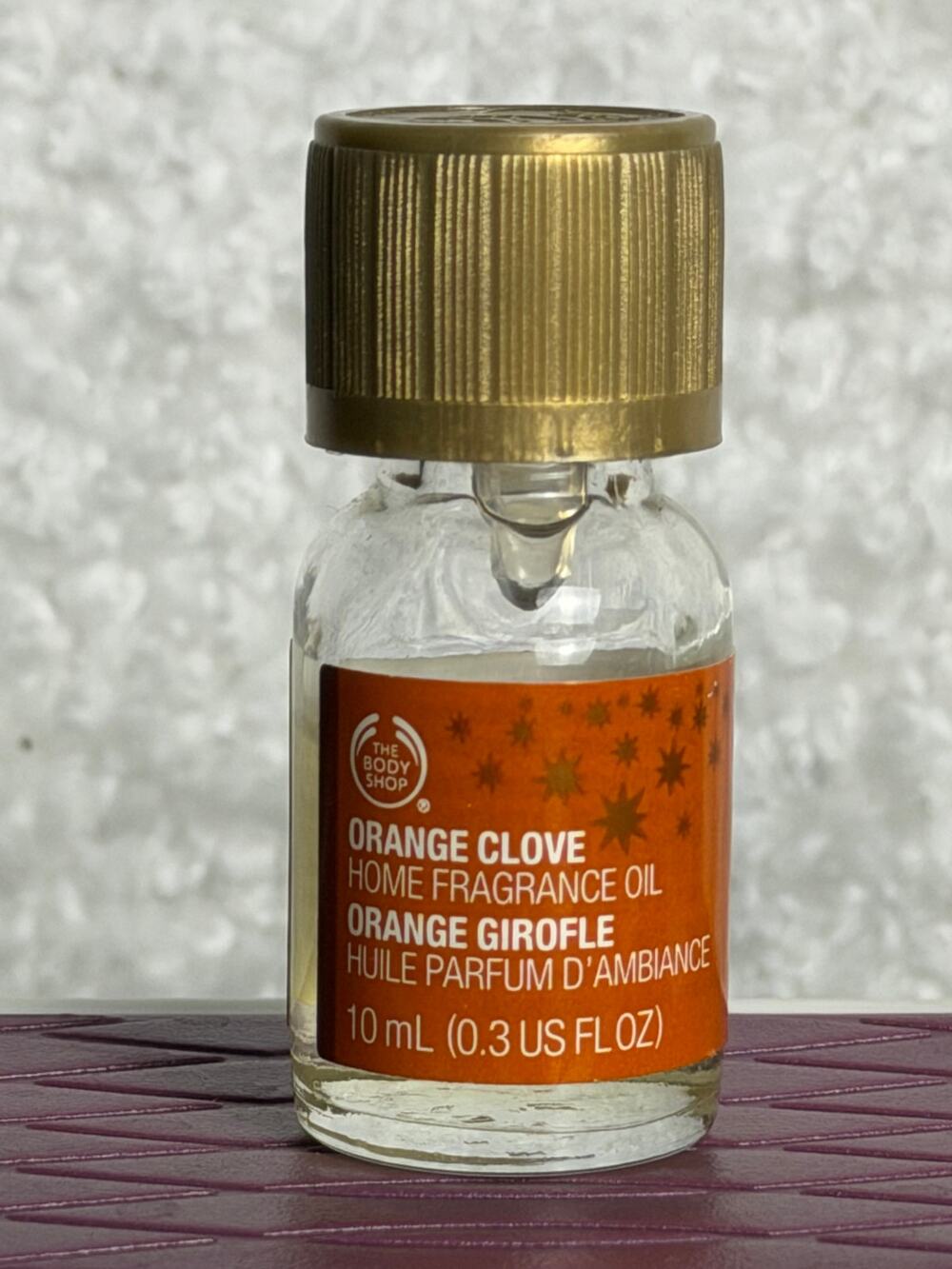 The Body Shop Orange Clove Home Fragrance Oil 10mL/0.3oz - 80% Full
